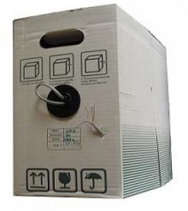 Кабель UTP, 4 пары, Category - 5e, PVC, 305м KF-Lan ― Монтаж Видеонаблюдения